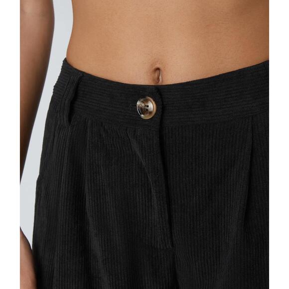 NWT Halara Mid Rise Zipper Pocket Corduroy Casual Pants Size XS - Picture 4 of 11